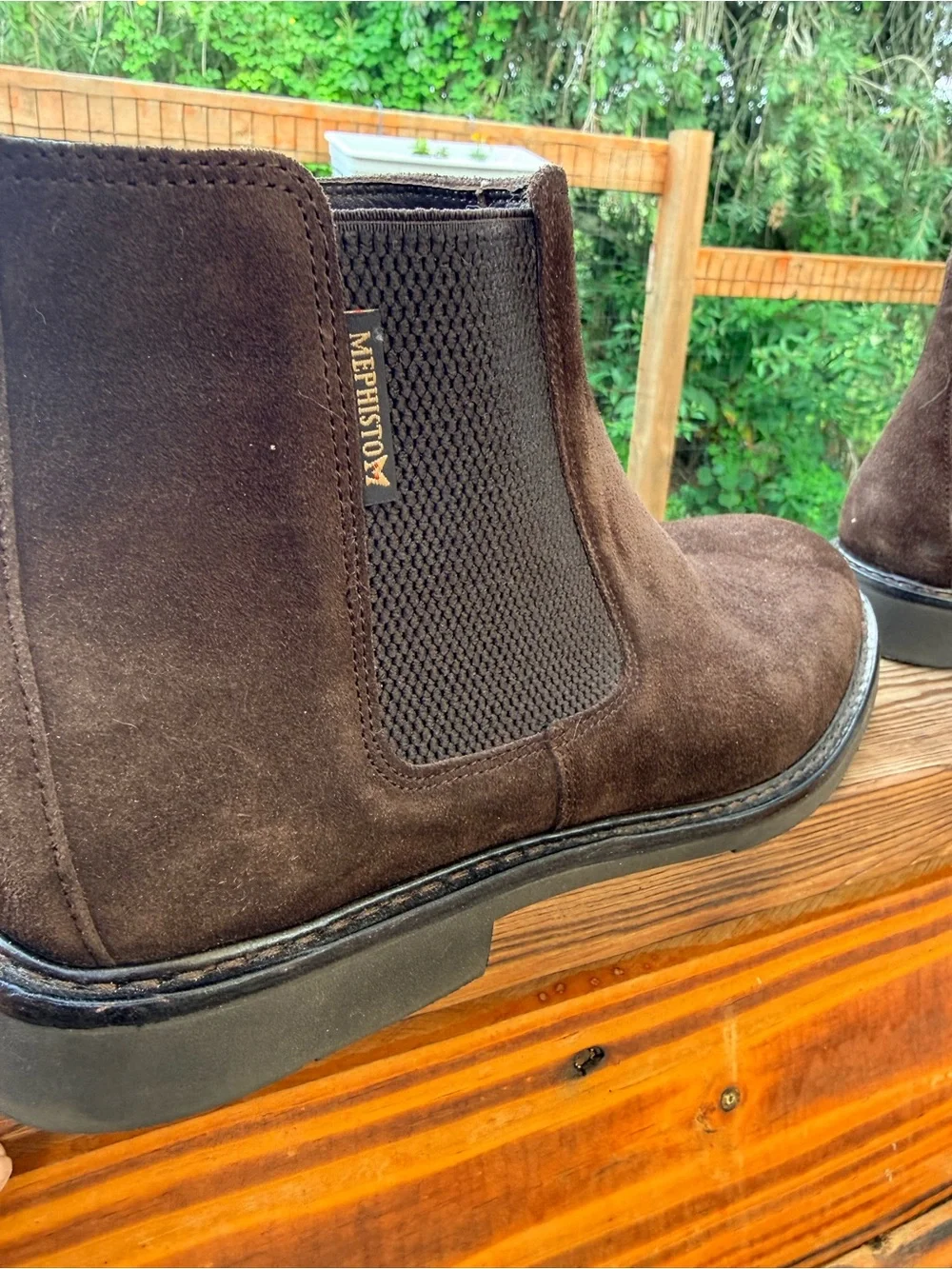 Mephisto Men's Chukka Boots - Dark Brown Suede